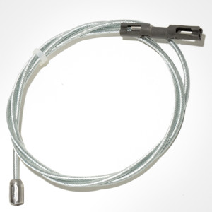 Intermediate emergency brake cable